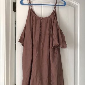 Cold shoulder dress